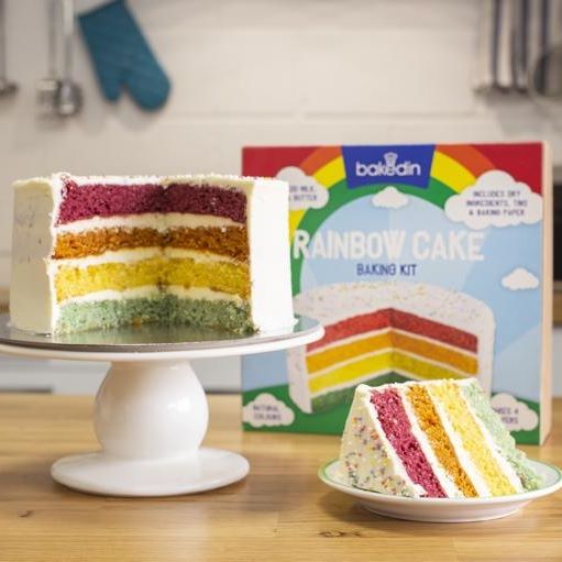 Win a Bakedin Rainbow Cake Kit!