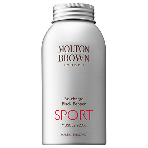 Win a Molton Brown Re-Charge Black Pepper Sport Muscle Soak